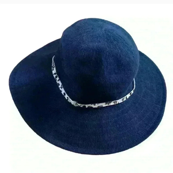 Anthropologie Cyrus Rancher Navy Blue Cowboy Hat - Picture 2 of 6